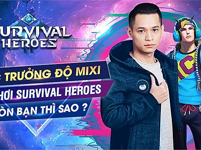 Độ Mixi ra tay, Survival Heroes ngay lập tức leo Top “ầm ầm” trên App Store và Google Play