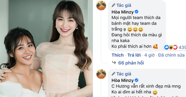 Hoà Minzy tung ảnh đọ sắc bên Văn Mai Hương, bị nghi 