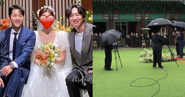 Song Joong Ki và Lee Kwang Soo lên đồ bảnh bao đi dự hôn lễ bạn, ai dè lại ở chính địa điểm cưới vợ cũ Song Hye Kyo