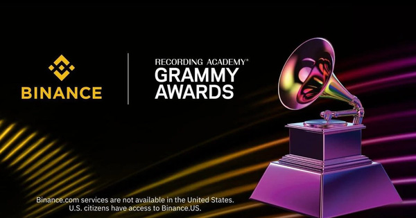 Binance sẽ “chống lưng” cho giải thưởng âm nhạc lớn nhất thế giới GRAMMY