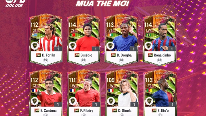 Cập nhật FC Online 3/4: 5 ICON TM và 23 UCL mới; Thêm tính năng phân tích trận đấu