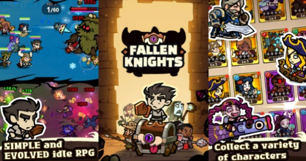 Đắm chìm vào thế giới thần thoại cổ tích trong game Fallen Knights Idle RPG