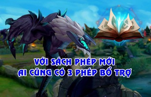 LMHT: Dùng 3 Phép Bổ Trợ mà không cần về nhà để đổi, ngọc Sách Phép mới hiện đang rất 