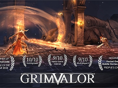 Grimvalor - Game RPG hành động chặt chém đang cho tải miễn phí trên Android