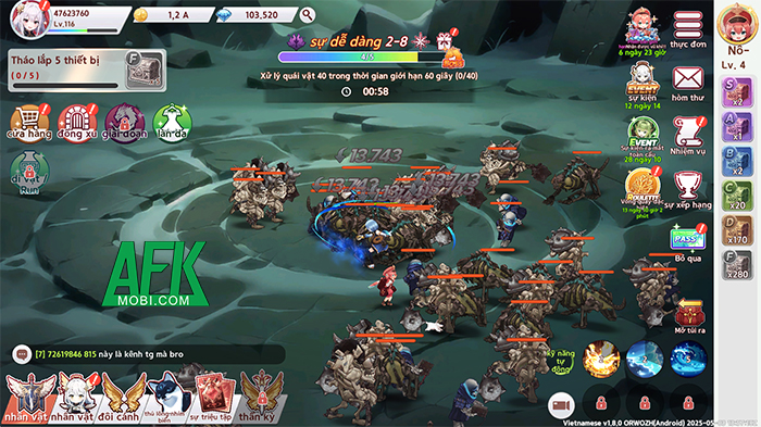 Cứu lấy Thiên Giới cùng nữ thiên thần hộ mệnh trong game Seraphim Saga: Idle RPG