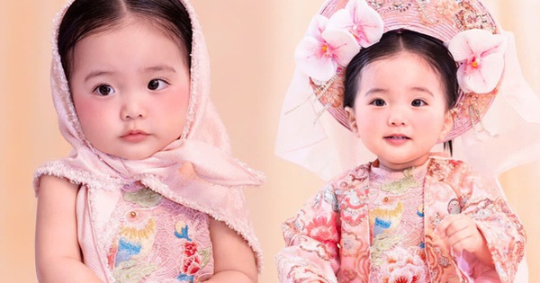 Vẻ đẹp như búp bê của con gái út nhà Khánh Thi-Phan Hiển, đáng yêu cỡ này bảo sao lu mờ bố mẹ nổi tiếng