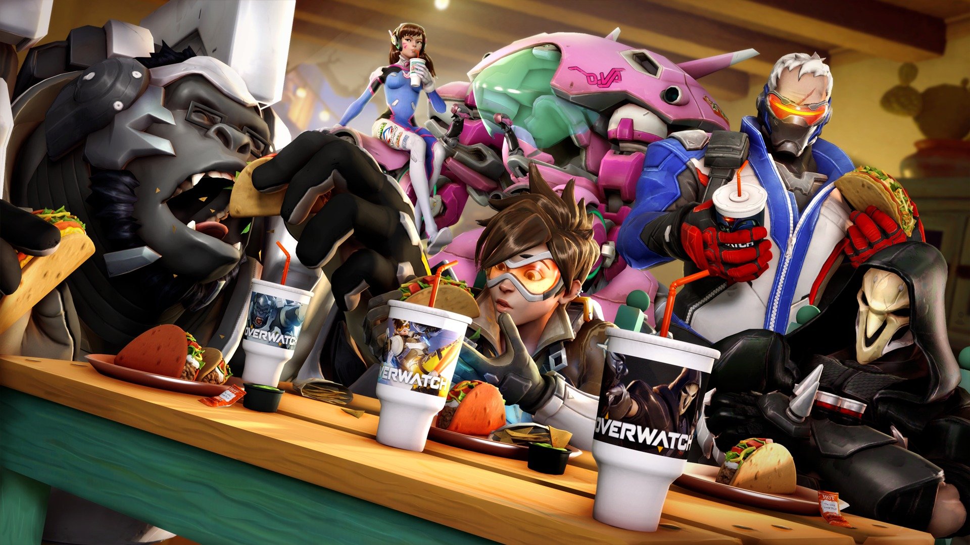 Khi Overwatch 2 Đu Trend 100 Người Đàn Ông Đối Đầu 1 Con Khỉ Đột