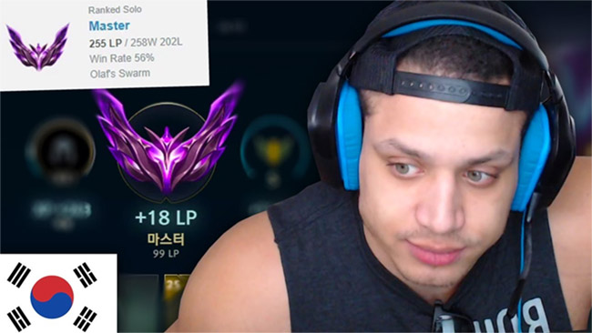 LMHT: Chinh phục rank Thách Đấu ở hầu hết máy chủ khác, nhưng ở Hàn Tyler1 gần như “chịu chết”