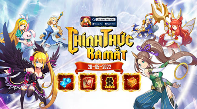 Liên Minh Anh Hùng AFK ra mắt, tặng 500 giftcode khủng cho game thủ