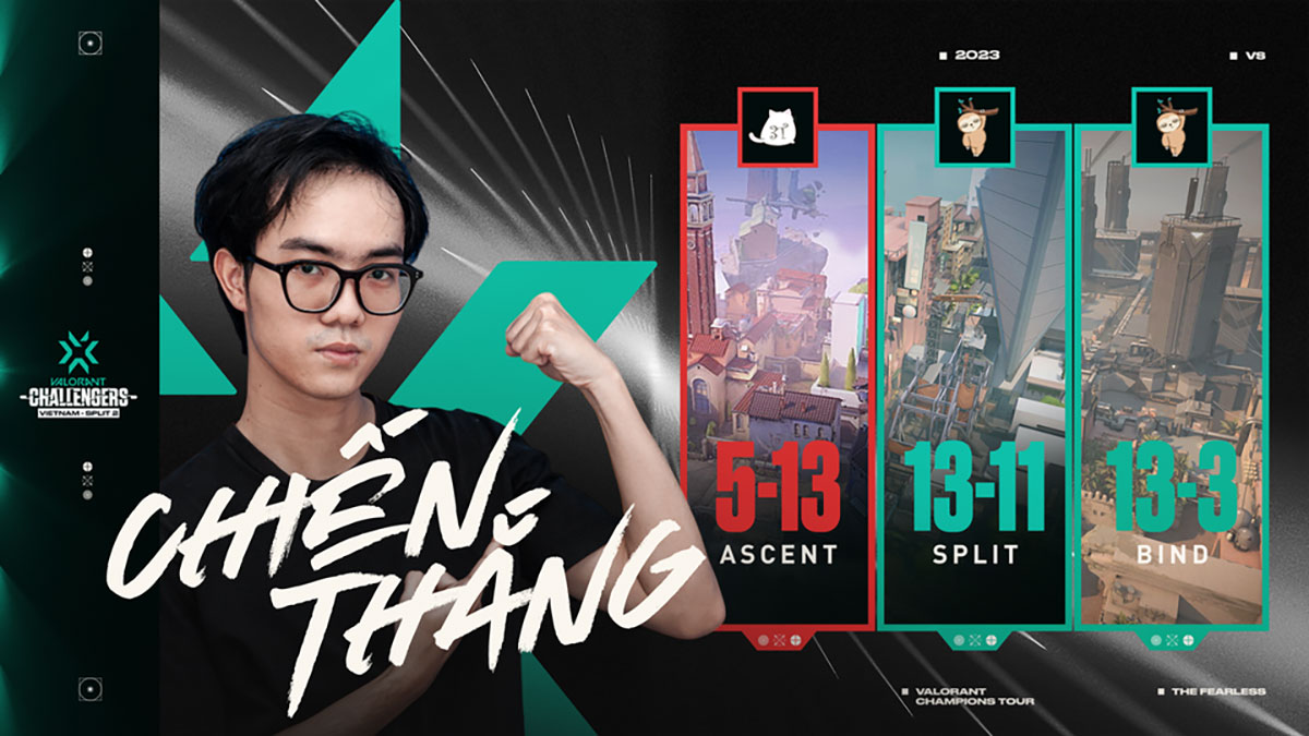 Valorant Challengers Vietnam – Split 2 ngày 15: Ông vua vòng bảng TTT thất bại trước LAZY