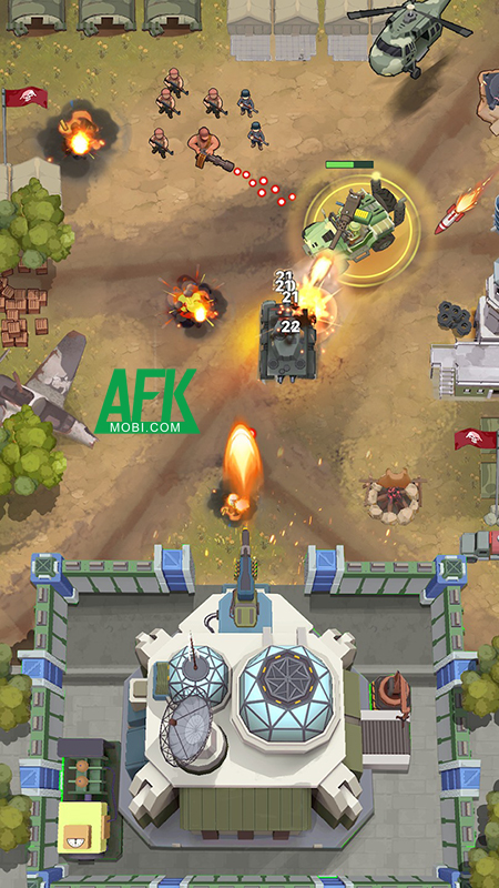 Jackal Shooter: Army Tank game điều khiển xe tăng bắn súng đậm chất cổ điển