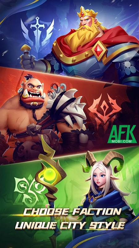 Xây dựng vương quốc của bạn trong một thế giới fantasy tại game Kingdom Storm