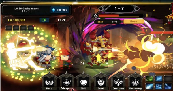 Mega Knight: Idle RPG – Game nhập vai nhàn rỗi với tạo hình nhân vật ấn tượng