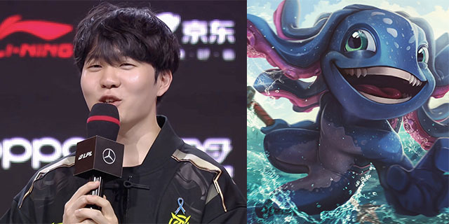 NIP Rookie mặc áo đấu thêu hình ruy băng xanh trên sàn đấu LPL ẩn sau câu chuyện cảm động viral toàn cõi mạng Trung Quốc