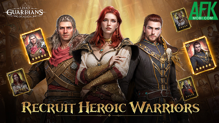 Trở thành hiệp sĩ bảo vệ lục địa Alicia trong game Lost Legends: Heroes