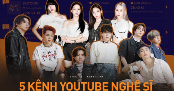 Top 5 nghệ sĩ có followers YouTube khủng nhất thế giới, BLACKPINK chạm mốc đáng kinh ngạc!