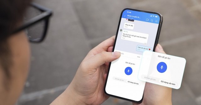 Soạn tin nhắn bằng giọng nói tiếng Việt ngay trên Zalo