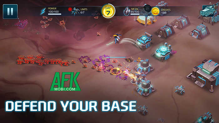 Metal Haven: Galactic Survival game mô phỏng chiến thuật mang bối cảnh giả tưởng tương lai xa