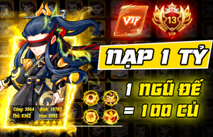 Loạt đại gia VIP 13 "nạp tiền tỉ" chơi Kiếm Hiệp Auto Chess: Cuộc đua nghẹt thở trên bàn cờ chiến thuật