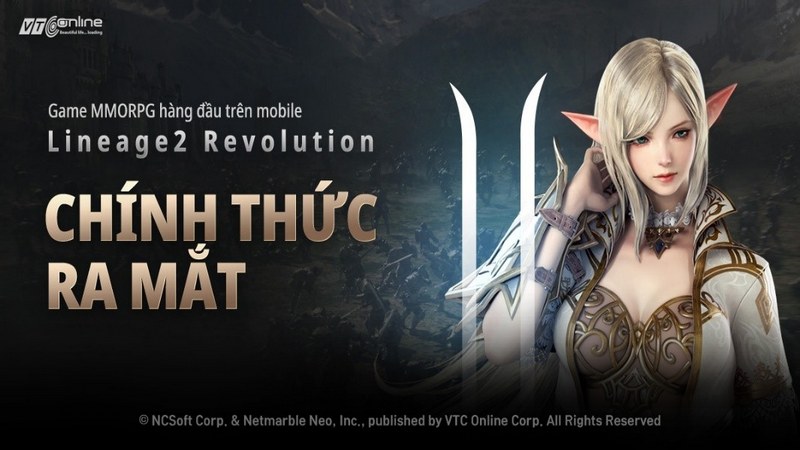 Lineage2 Revolution chính thức mở cửa đón hàng triệu game thủ Việt