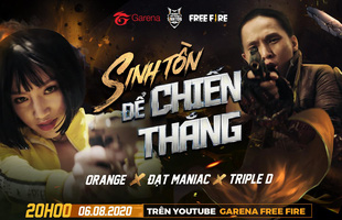 Garena Free Fire tung teaser MV bài hát Sinh Tồn Để Chiến Thắng cực chất, 2 nhân vật chính ngầu khỏi bàn