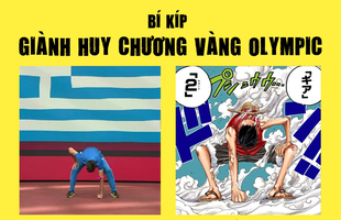 Các fan One Piece phấn khích khi vận động viên nhảy xa cosplay gear 2 của Luffy để giật huy chương vàng Olympic