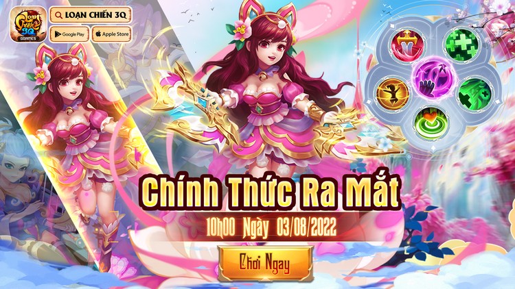 AFK Loạn Chiến 3Q chính thức ra mắt, tặng hàng ngàn Giftcode cho game thủ Việt Nam