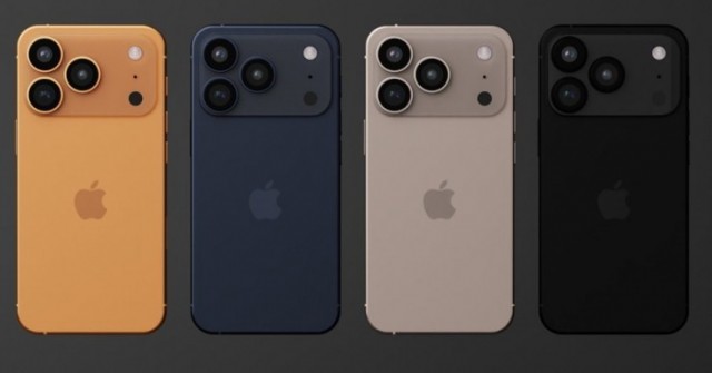 Mô hình đủ màu của iPhone 17 Pro khiến iFan thấp thỏm