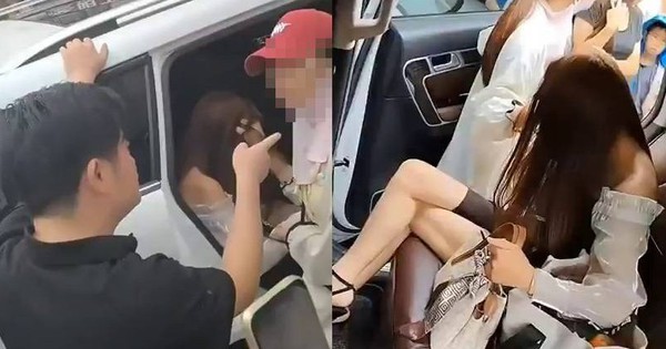 Đang đi mua sắm, vợ bắt quả tang chồng ngoại tình ngay trên phố