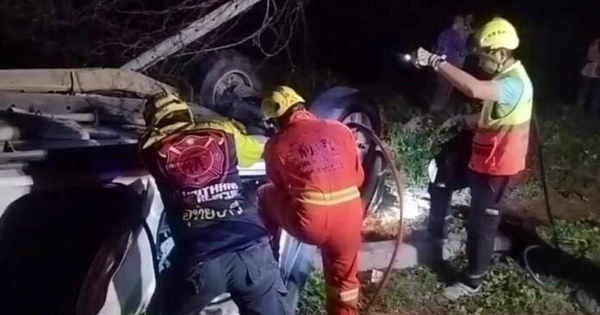 Đi tìm con gái 13 tuổi mất tích, người cha tử vong thương tâm do tai nạn giữa đêm
