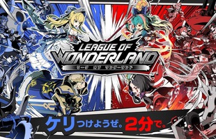 Game chiến thuật đậm chất Nhật League of Wonderland chuẩn bị ra mắt game thủ toàn thế giới
