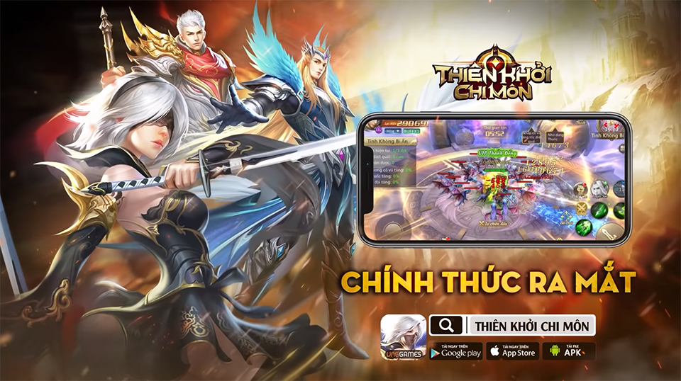 Game4V tặng giftcode Thiên Khởi Chi Môn mừng game ra mắt 01/09