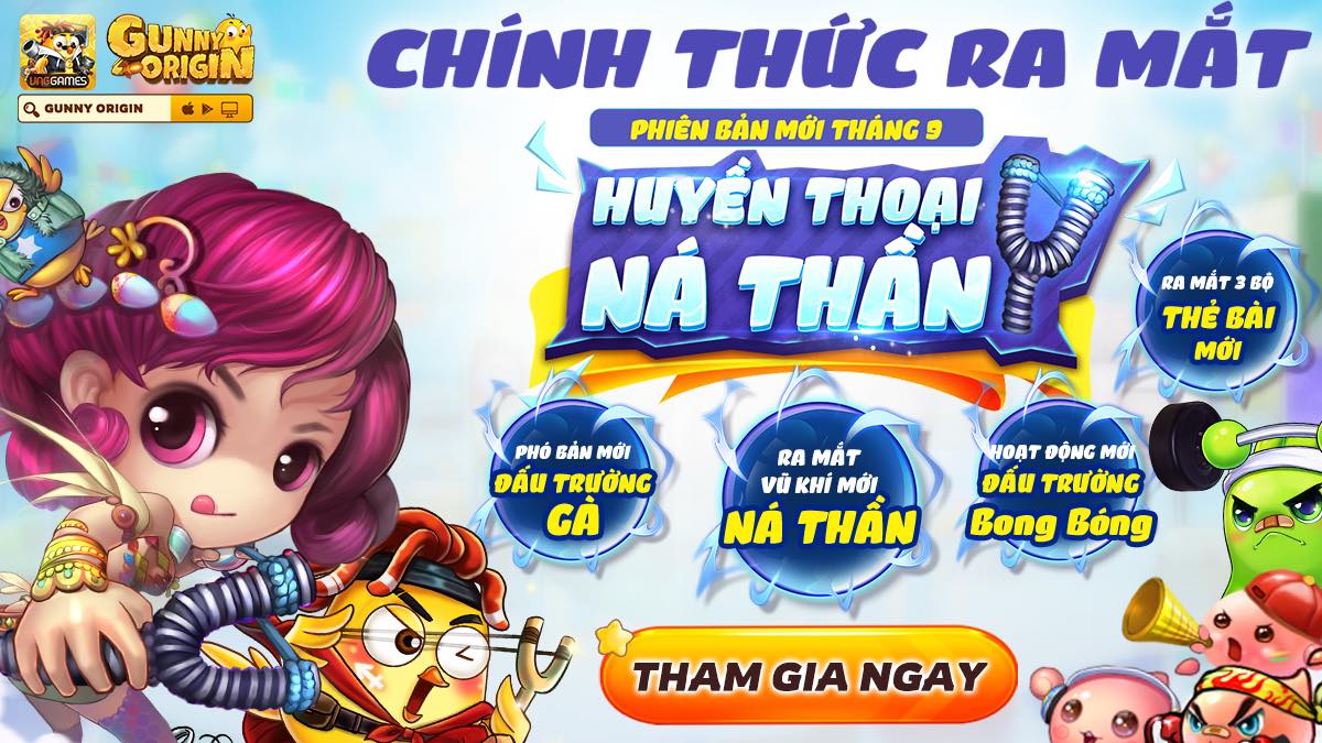 Gunny Origin ra mắt phiên bản Huyền Thoại Ná Thần, mở “cửa sổ thả thính”