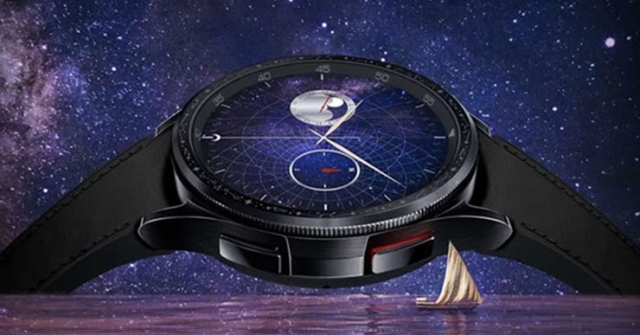 Samsung phát hành Galaxy Watch6 Classic phiên bản vũ trụ đẹp hút mắt