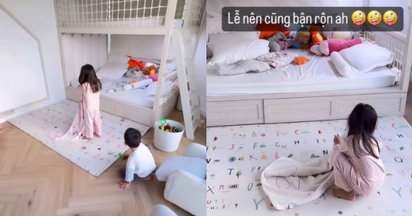 Hồ Ngọc Hà tiết lộ thói quen của cặp sinh đôi Lisa - Leon, ai nhìn cũng khen bố mẹ khéo dạy