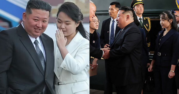 Lần đầu tiên con gái ông Kim Jong-un xuất hiện cùng cha tại Trung Quốc, thần thái gây chú ý