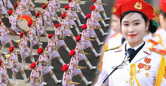 Chiến sĩ xinh đẹp khối Quân nhạc là TikToker nổi tiếng
