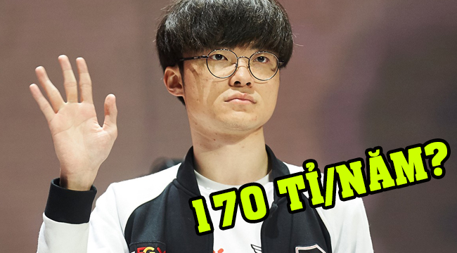 Faker: “Có đội tuyển sẵn sàng trả 170 tỉ/năm để chiêu mộ”