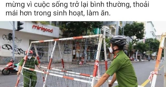 TP.HCM: Gỡ rào chắn chuẩn bị 