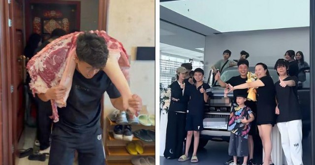 Cả hè chăm 16 đứa cháu, ông chú Trùng Khánh rưng rưng khi nhận món quà không ngờ tới