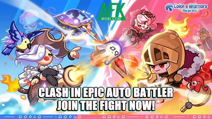 Mang màu sắc trở lại cho thế giới trong game chiến thuật Color x Warriors: Merge War