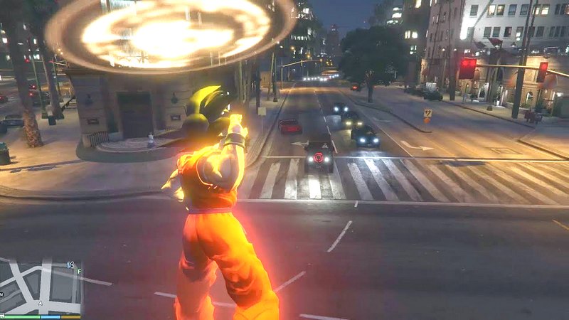 Mod siêu độc cho Goku quậy tung GTA 5