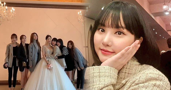 Cả dàn mỹ nhân G-Friend đi dự đám cưới chị gái, Eunha và Umji bất ngờ nổi bật hơn cả cô dâu