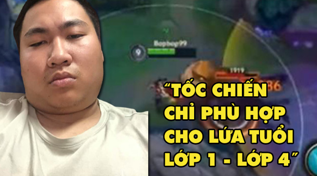 Streamer Liên Quân nhận xét LMHT: Tốc Chiến phù hợp với học sinh lớp 1