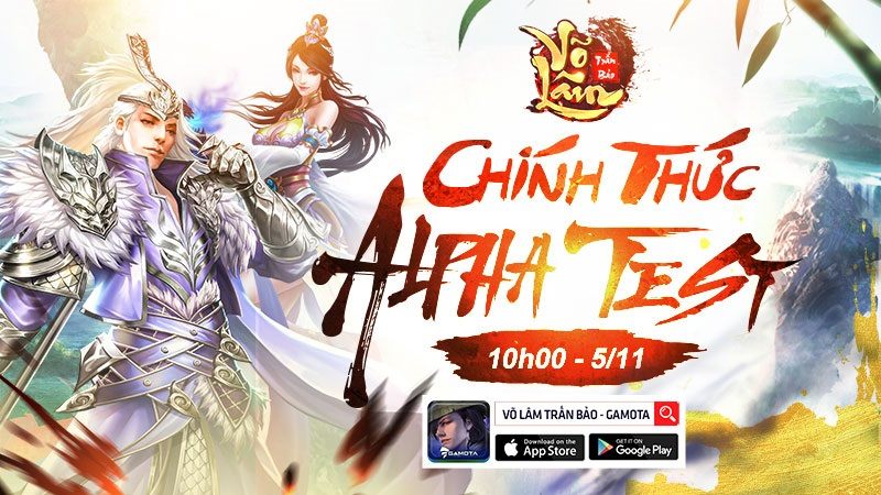 Võ Lâm Trấn Bảo mở tải, ấn định Alpha Test 05/11 tới đây