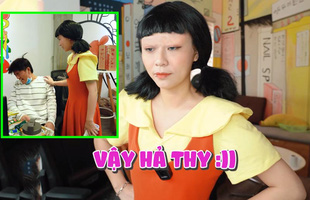 MisThy “đú trend” muộn, cosplay búp bê Squid Game nhưng hình ảnh cứ thấy sai sai