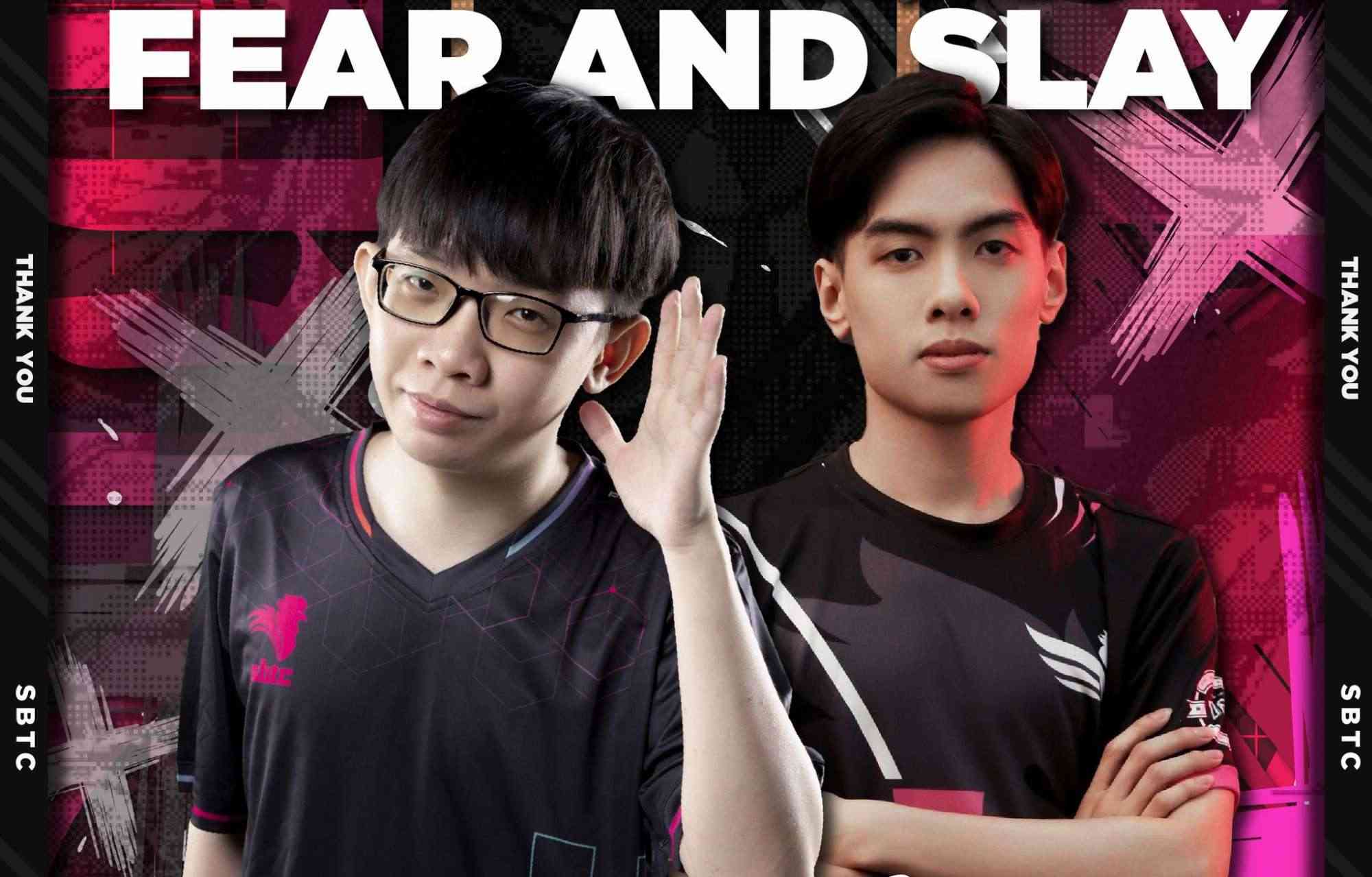 SBTC Esports thông báo chia tay ‘Ngài’ Fear và Slay