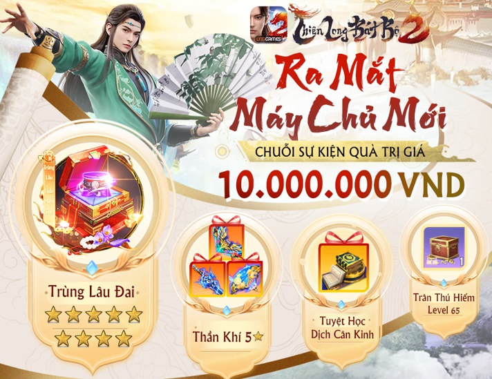 Nhận ngay Gift Code Thiên Long Bát Bộ 2 VNG nhân dịp game ra mắt chính thức