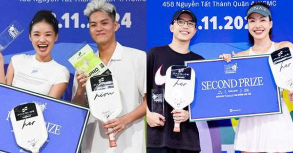 Kết quả FADO Fancy Pickleball người nổi tiếng: Học trò Minh Hằng là Quán quân, “trò cưng” Hà Hồ về nhì!