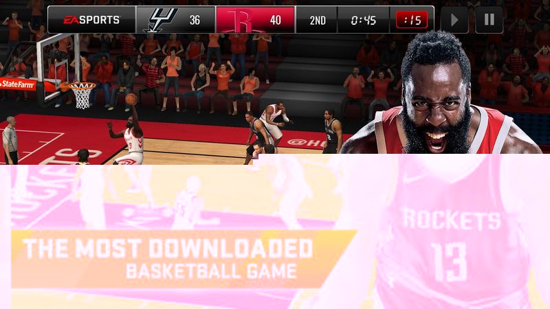 NBA LIVE trải nghiệm giải bóng rổ nhà nghề NBA thứ thiệt